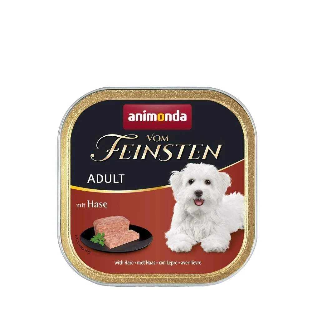 Вологий корм для собак Animonda Vom Feinsten Adult 150 г - кролик Вологий корм для собак Animonda Vom Feinsten Adult 150 г - кролик