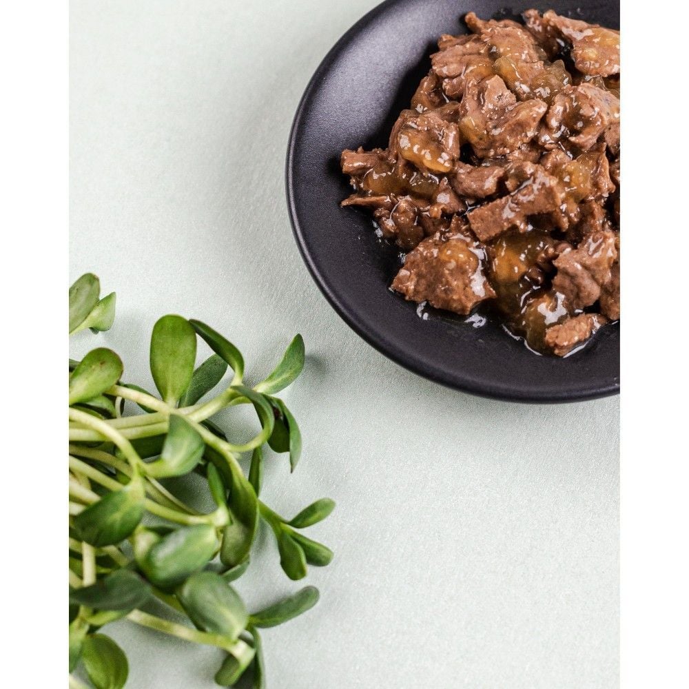 Вологий корм для котів Savory Sterilized 85 г - індичка та морква