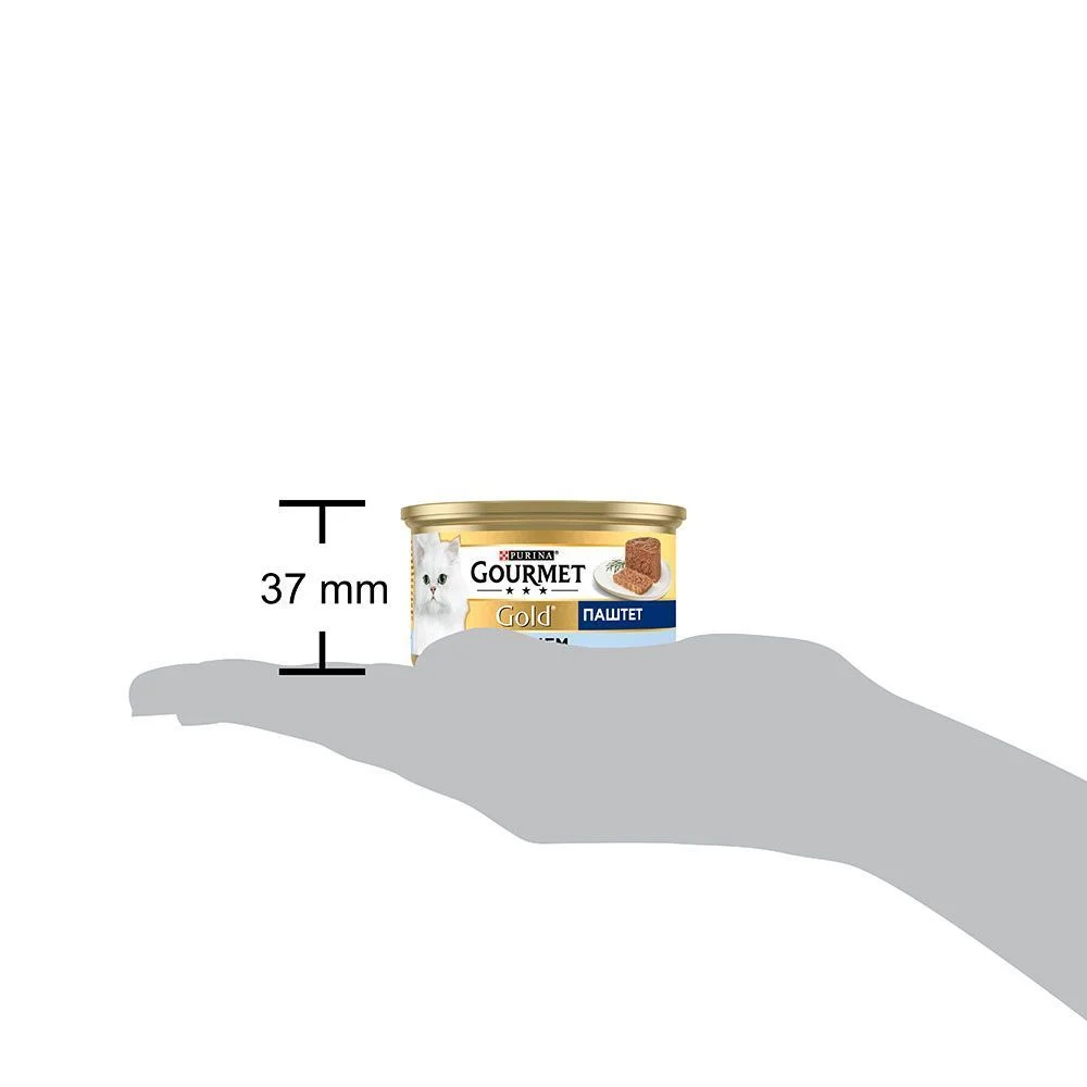 Влажный корм для кошек Gourmet Gold Pate Tuna 85 г - тунец