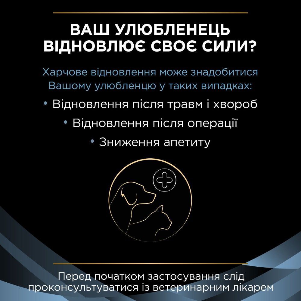 Вологий корм для котів Pro Plan Veterinary Diets CN Convalescence 195 г - асорті