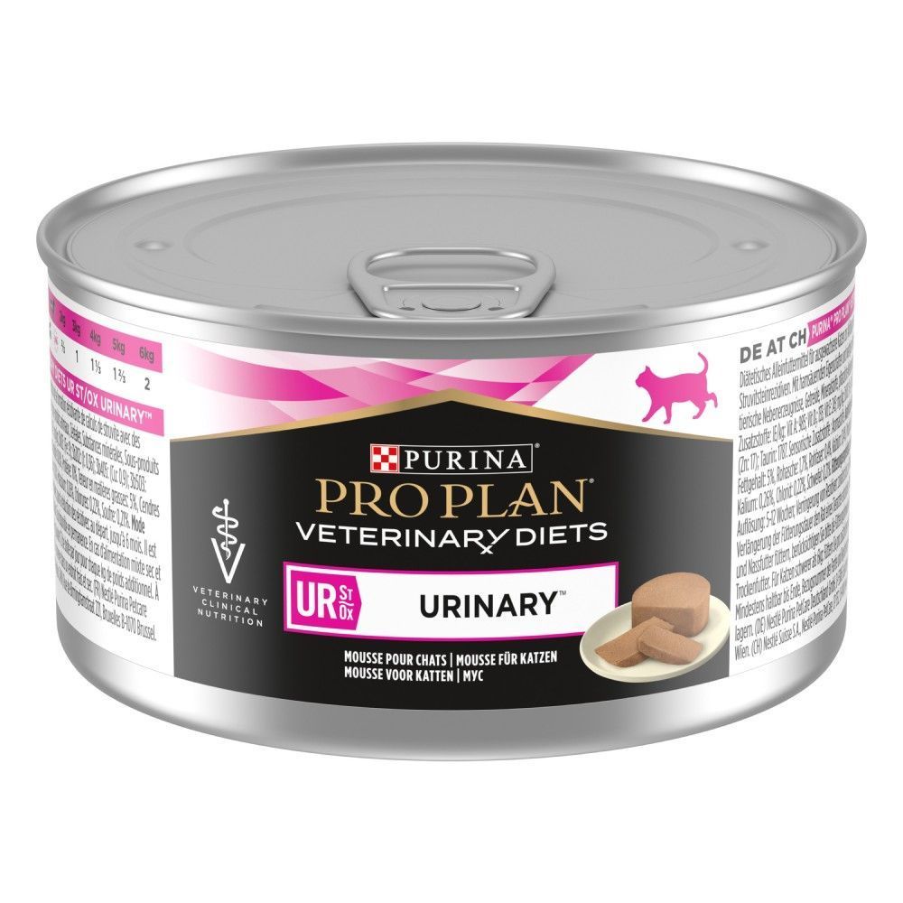 Вологий корм для котів Pro Plan Veterinary Diets UR Urinary 195 г - індичка Вологий корм для котів Pro Plan Veterinary Diets UR Urinary 195 г - індичка
