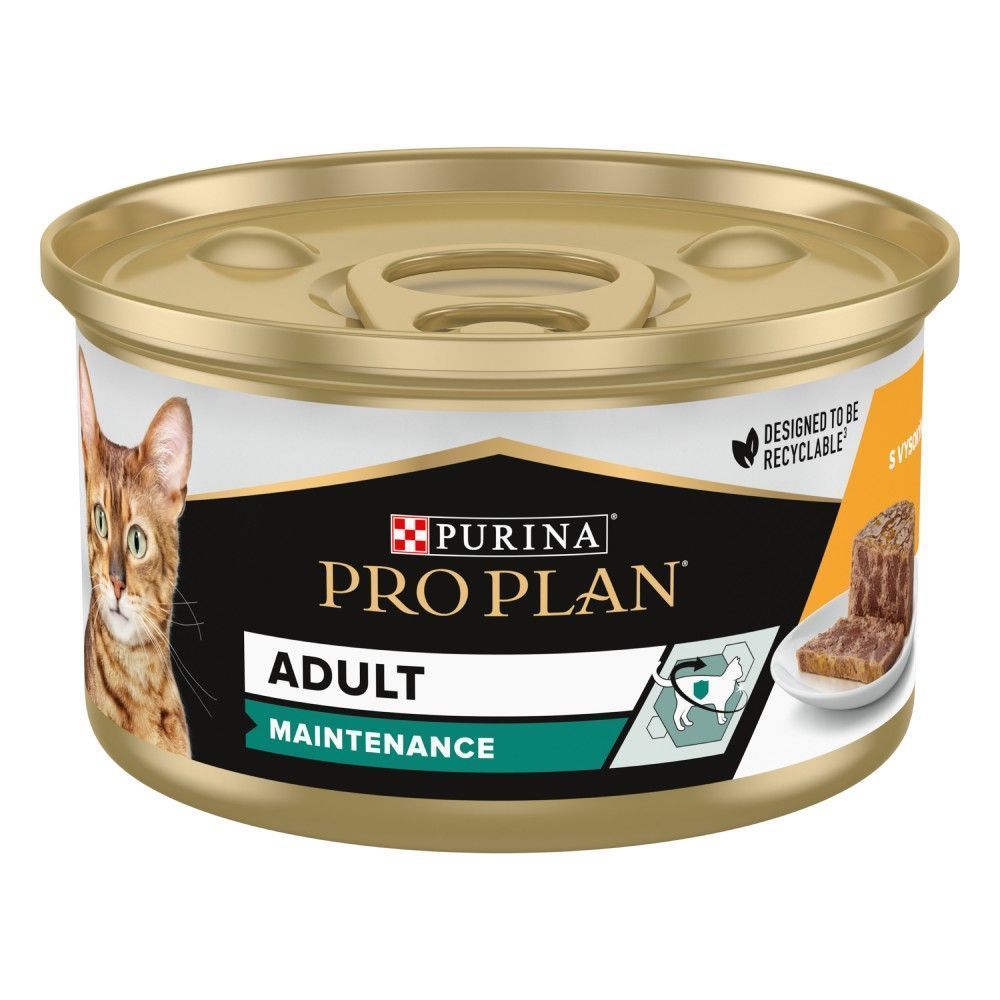Pro Plan Adult Maintenance влажный корм для кошек 85 г - курица