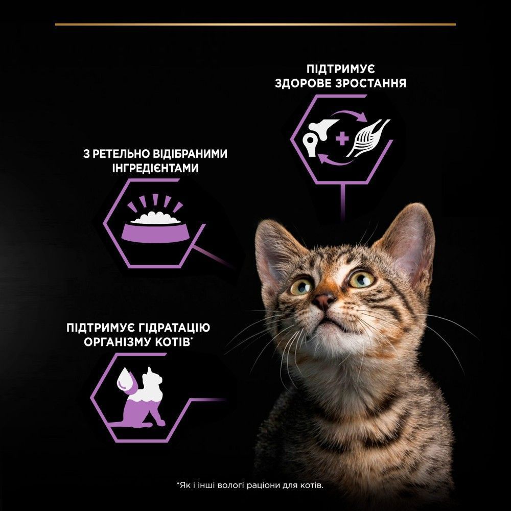 Pro Plan Kitten Healthy Start влажный корм для котят 85 г - курица