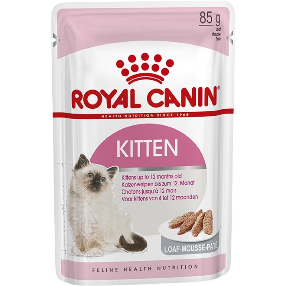 Влажный корм для котят Royal Canin Kitten Mousse 85 г Влажный корм для котят Royal Canin Kitten Mousse 85 г