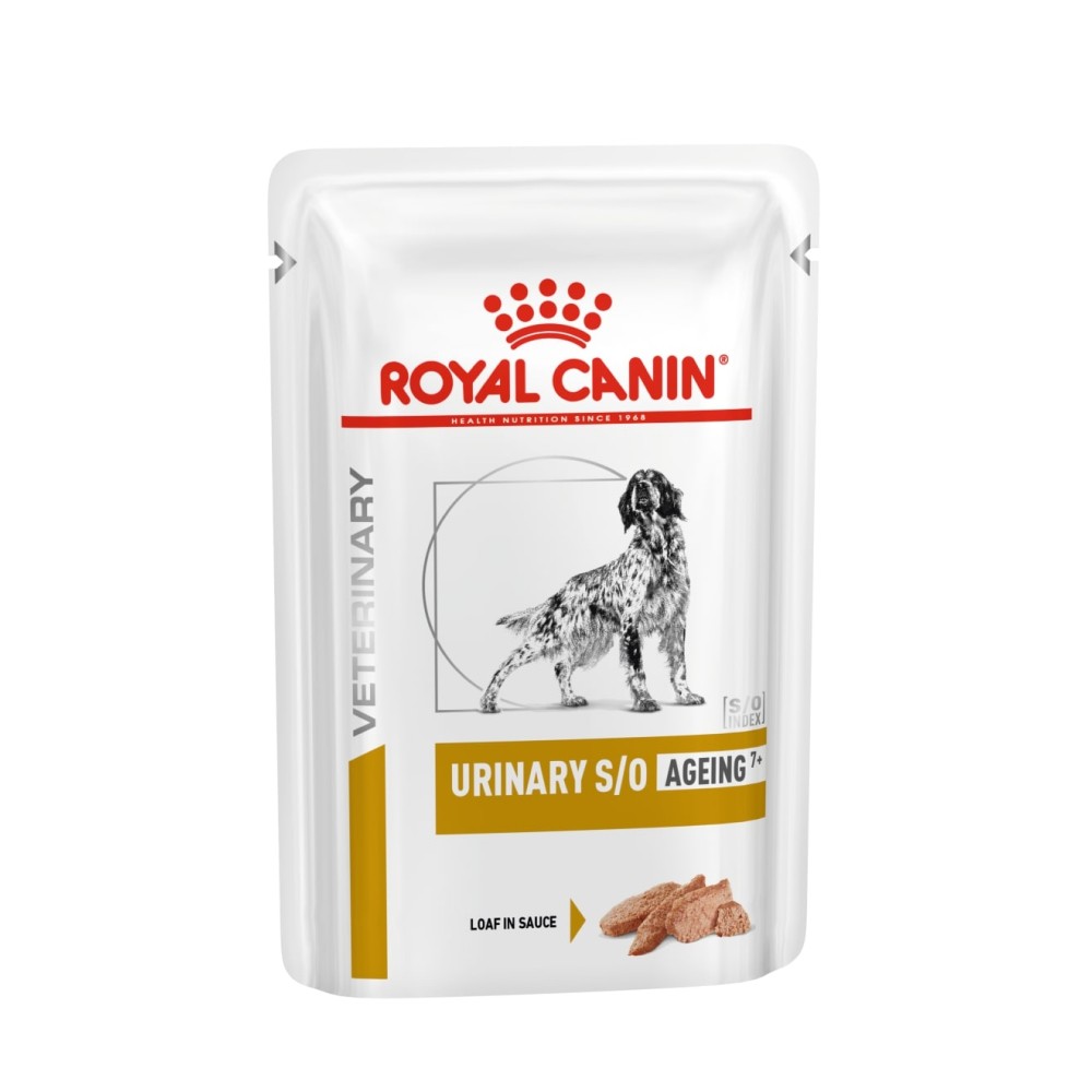 Влажный корм для собак Royal Canin Urinary S/O Ageing 7+, пакет 85 г Влажный корм для собак Royal Canin Urinary S/O Ageing 7+, пакет 85 г