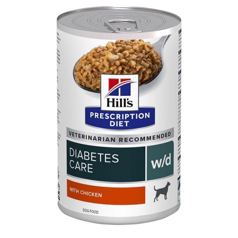 Вологий корм для собак Hill's Prescription Diet Diabetes Care w/d 370 г - курка Вологий корм для собак Hill's Prescription Diet Diabetes Care w/d 370 г - курка