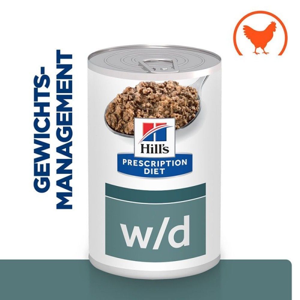 Вологий корм для собак Hill's Prescription Diet Diabetes Care w/d 370 г - курка Вологий корм для собак Hill's Prescription Diet Diabetes Care w/d 370 г - курка