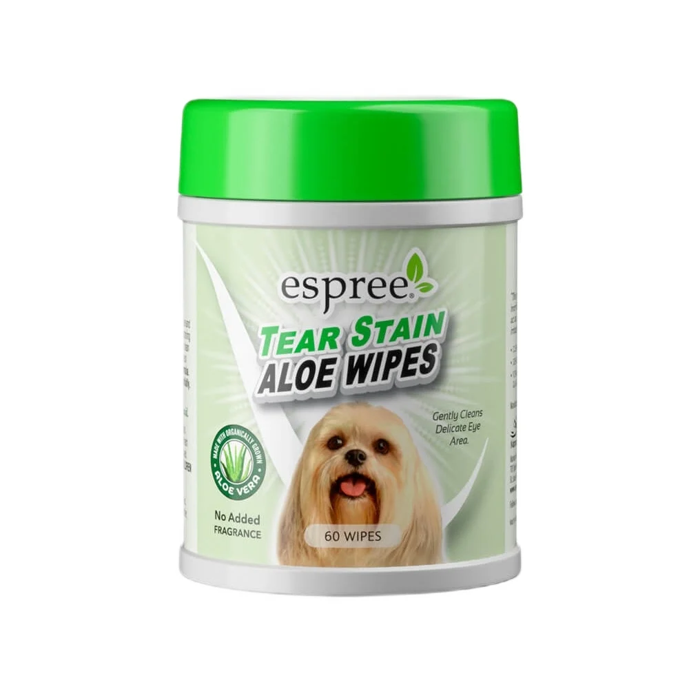 Влажные салфетки для щенков Espree Tear Stain Wipes 60 шт Влажные салфетки для щенков Espree Tear Stain Wipes 60 шт