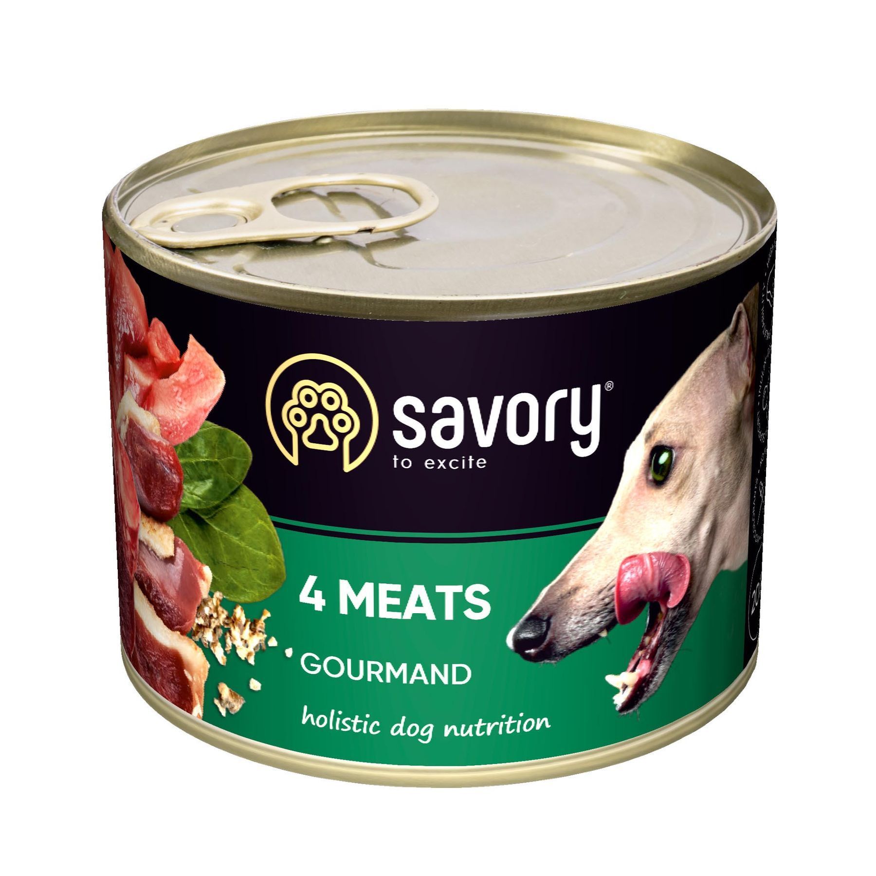 Вологий корм для собак Savory Adult 200 г - м'ясне асорті