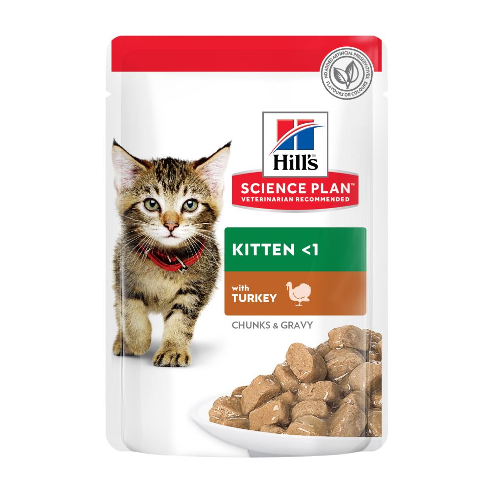 Влажный корм для котят Hill's Science Plan Kitten 85 г - индейка