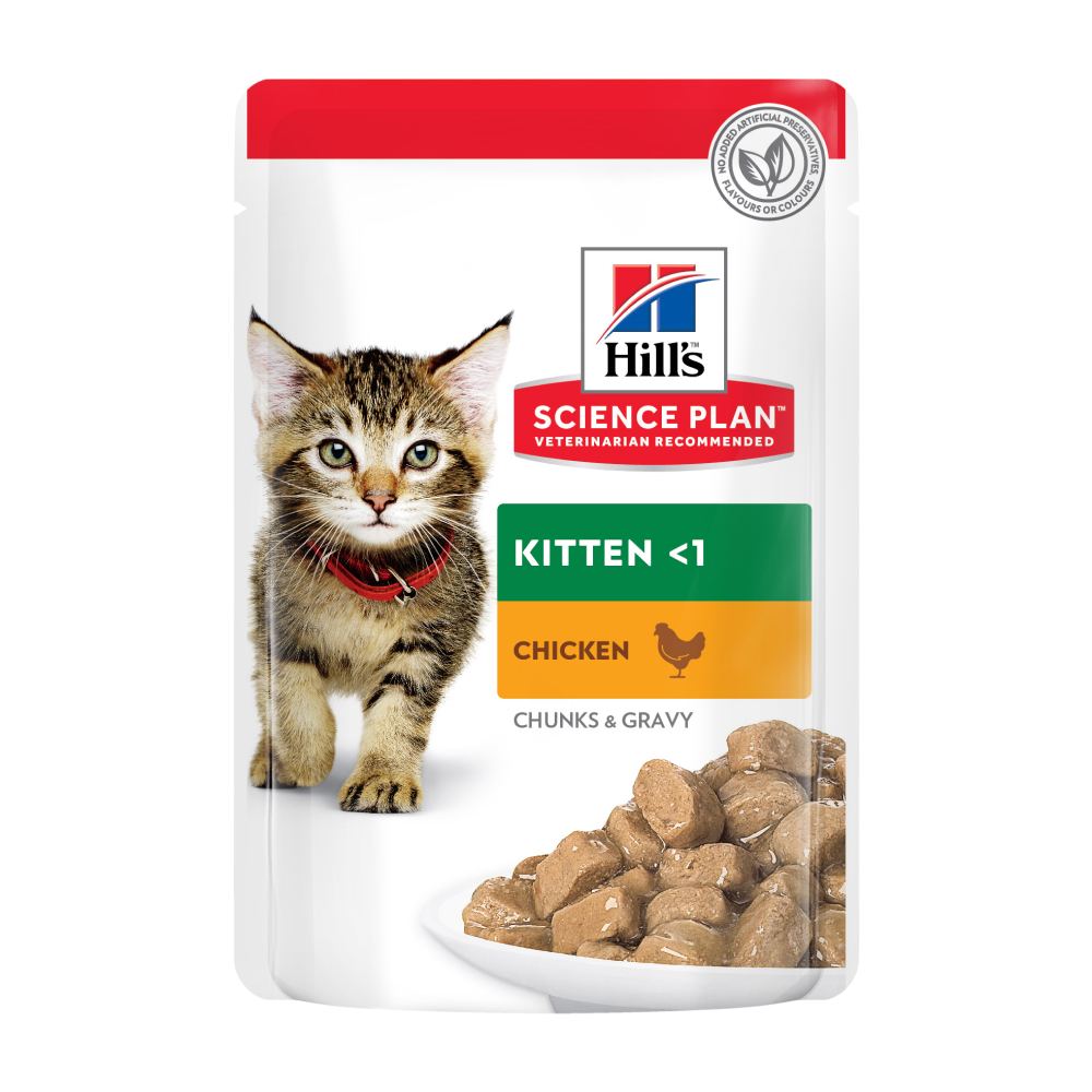 Влажный корм для котят Hill's Science Plan Kitten 85 г - курица