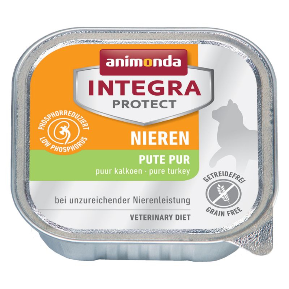 Влажный корм для кошек Animonda Integra Protect Renal 100 г - индейка Влажный корм для кошек Animonda Integra Protect Renal 100 г - индейка