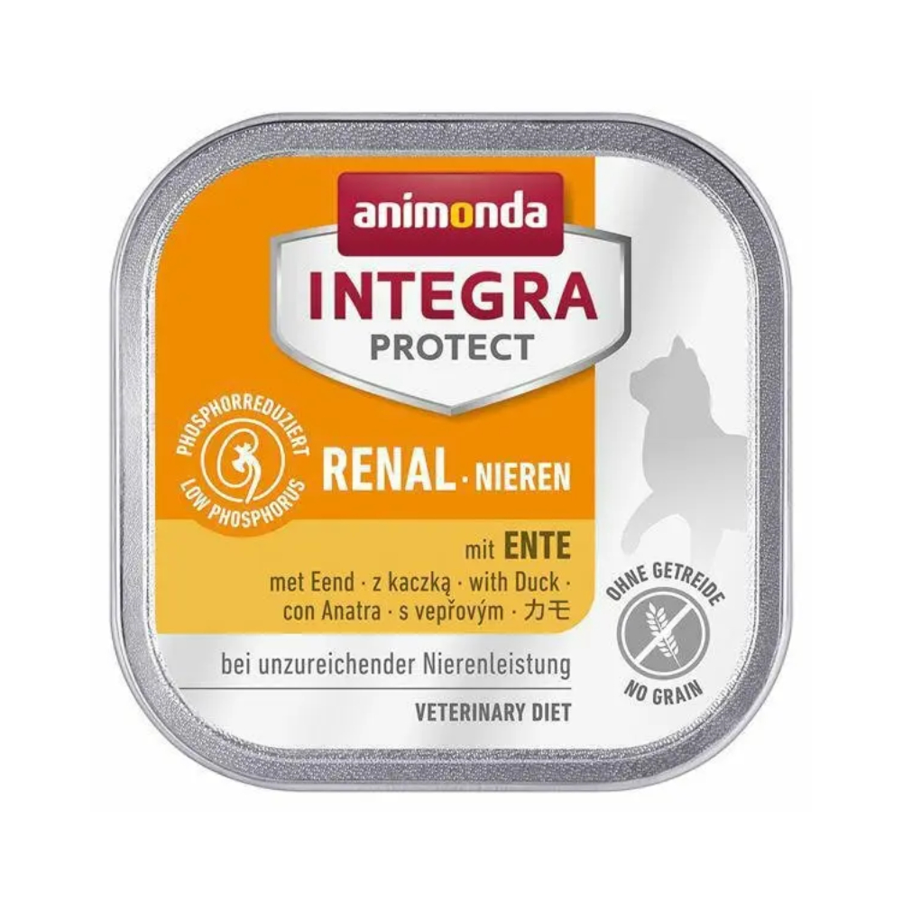 Влажный корм для кошек Animonda Integra Protect Renal 100 г - утка Влажный корм для кошек Animonda Integra Protect Renal 100 г - утка