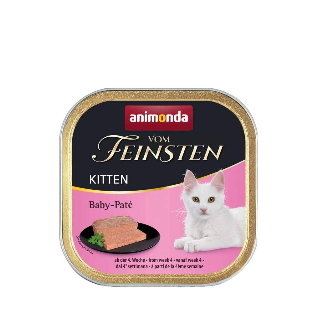 Влажный корм для котят Animonda Vom Feinsten Kitten Pate 100 г - домашняя птица Влажный корм для котят Animonda Vom Feinsten Kitten Pate 100 г - домашняя птица