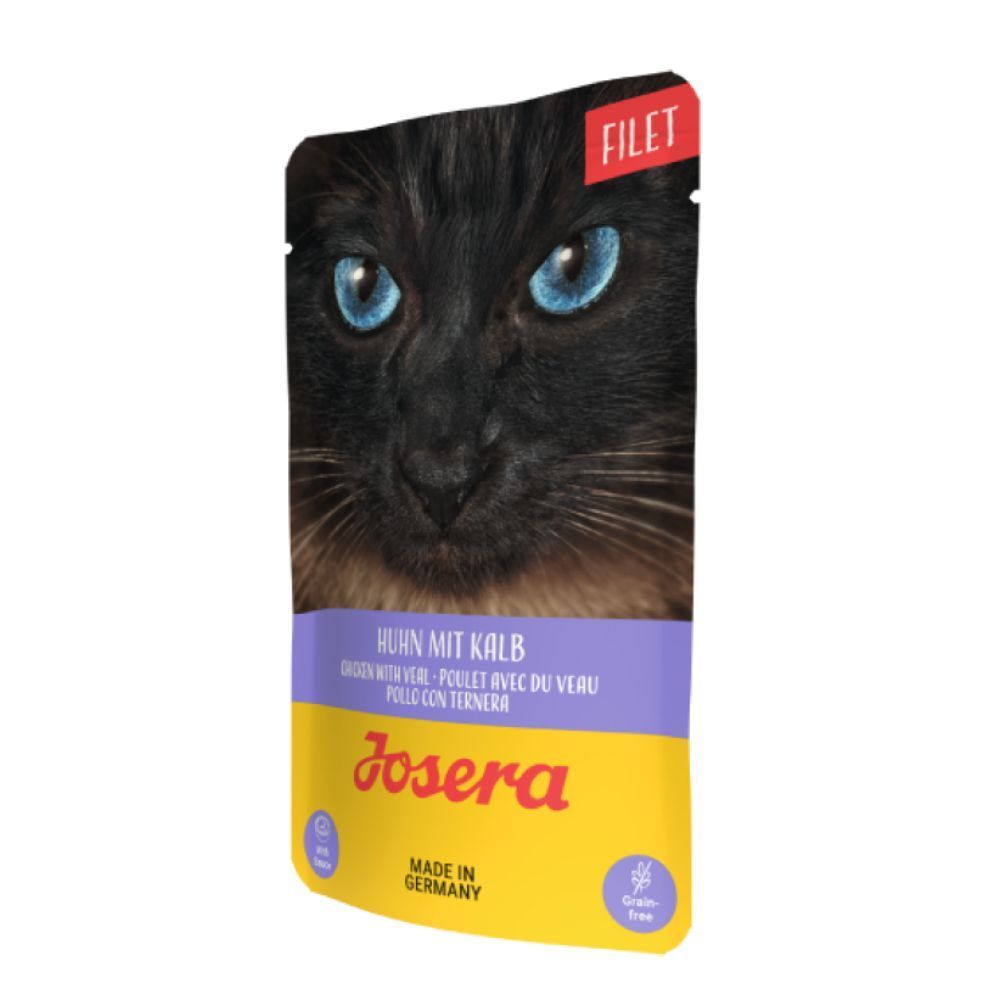 Влажный корм для кошек Josera pouch 70 г - курица и телятина