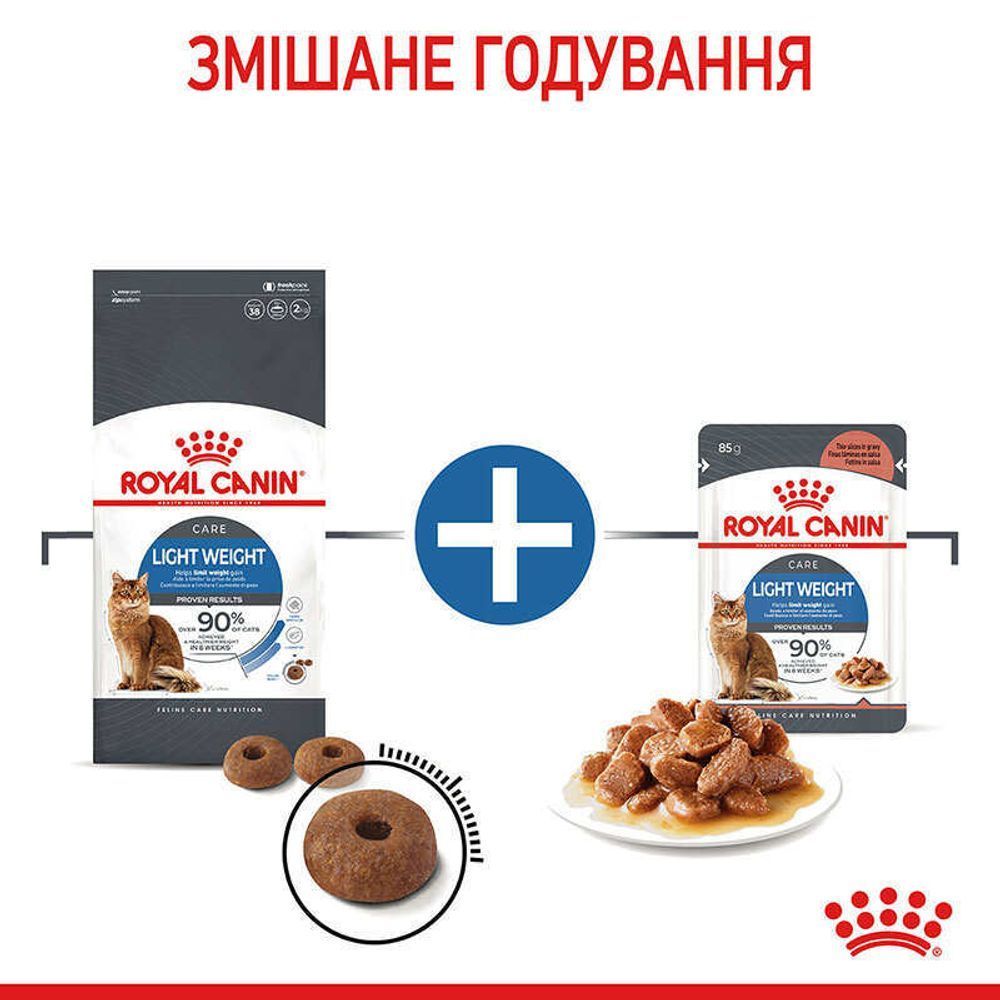 Влажный корм для кошек Royal Canin Light Weight Gravy 85 г