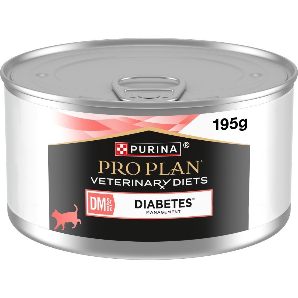 Влажный корм для кошек Pro Plan Veterinary Diets ST/OX Diabetes Managment 195 г