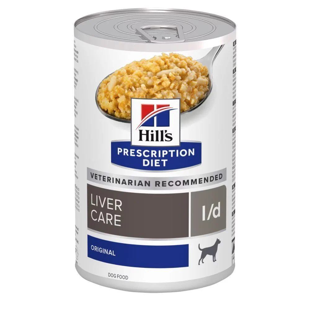 Вологий корм для собак Hill's Prescription Diet Liver Care l/d 370 г - домашня птиця Вологий корм для собак Hill's Prescription Diet Liver Care l/d 370 г - домашня птиця