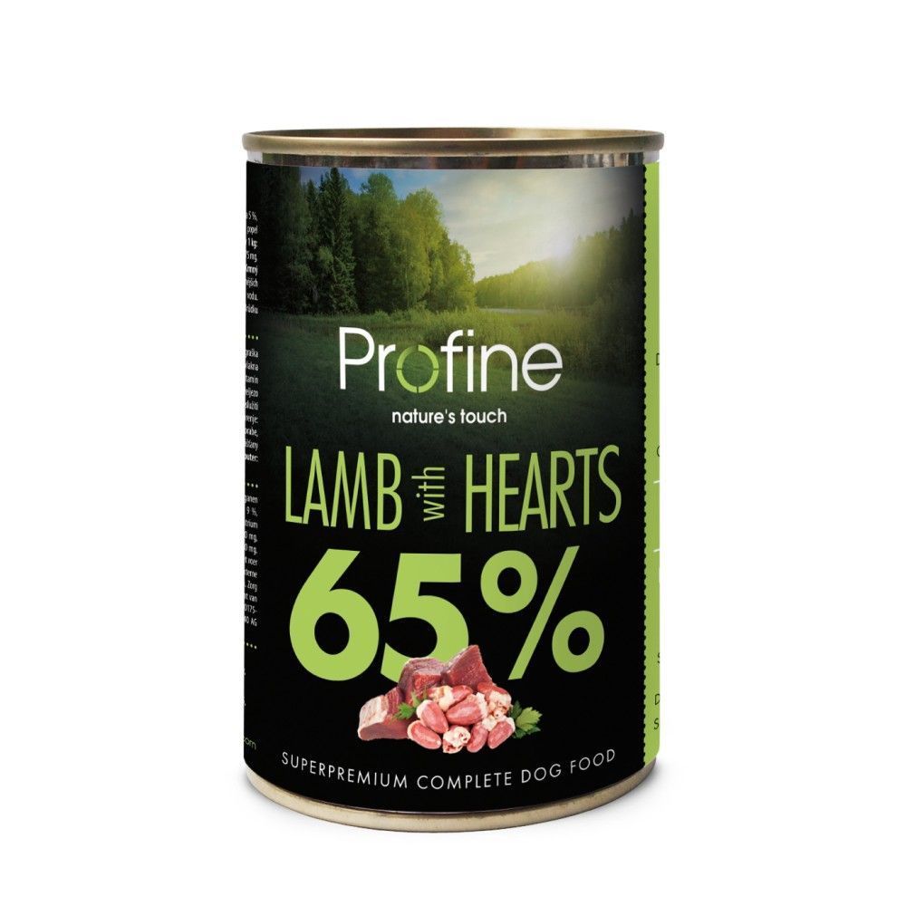 Вологий корм для собак Profine Dog Lamb with Hearts 400 г - ягня Вологий корм для собак Profine Dog Lamb with Hearts 400 г - ягня