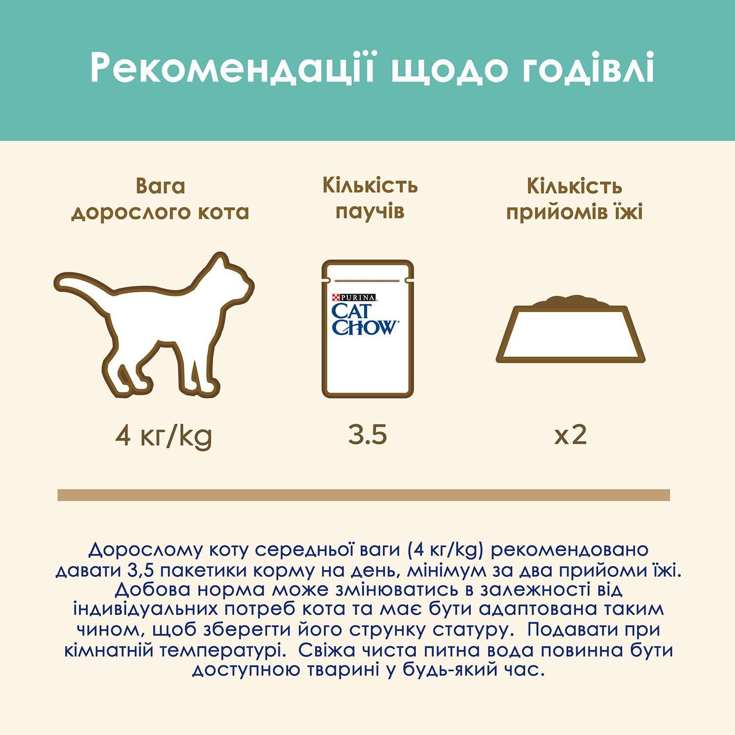 Вологий корм для котів Cat Chow Hairball 85 г - курка та квасоля Вологий корм для котів Cat Chow Hairball 85 г - курка та квасоля