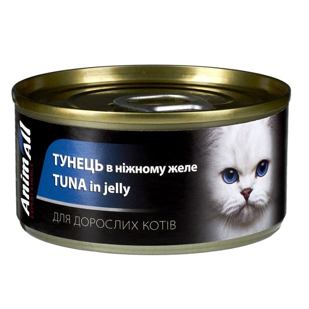 Вологий корм для котів AnimAll Adult 85 г - тунець