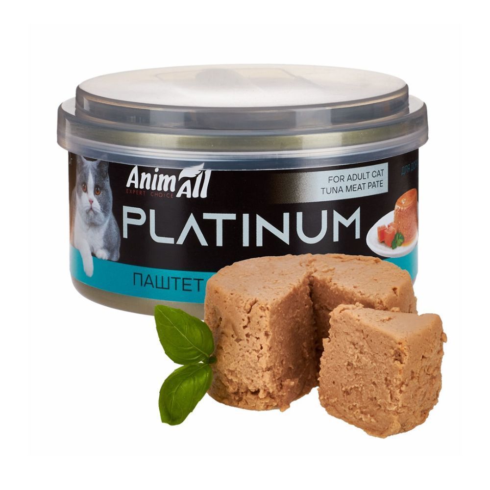 Вологий корм для котів AnimAll Platinum Adult 70 г - тунець Вологий корм для котів AnimAll Platinum Adult 70 г - тунець