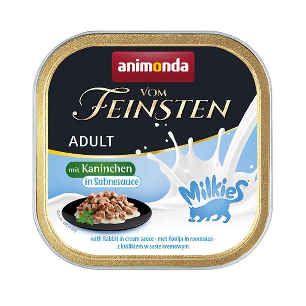 Влажный корм для кошек Animonda Vom Feinsten Adult 100 г — кролик Влажный корм для кошек Animonda Vom Feinsten Adult 100 г — кролик