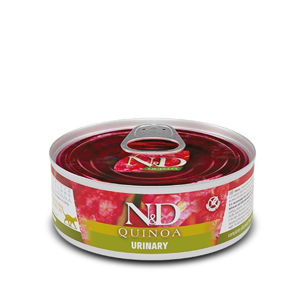 Вологий корм для котів Farmina N&D Quinoa Urinary Adult 80 г - асорті Вологий корм для котів Farmina N&D Quinoa Urinary Adult 80 г - асорті