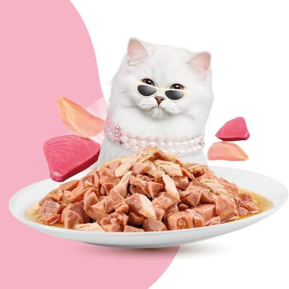 Влажный корм для кошек Moochie Seafood Beauty Skin and Coat Adult 70 г - тунец Влажный корм для кошек Moochie Seafood Beauty Skin and Coat Adult 70 г - тунец