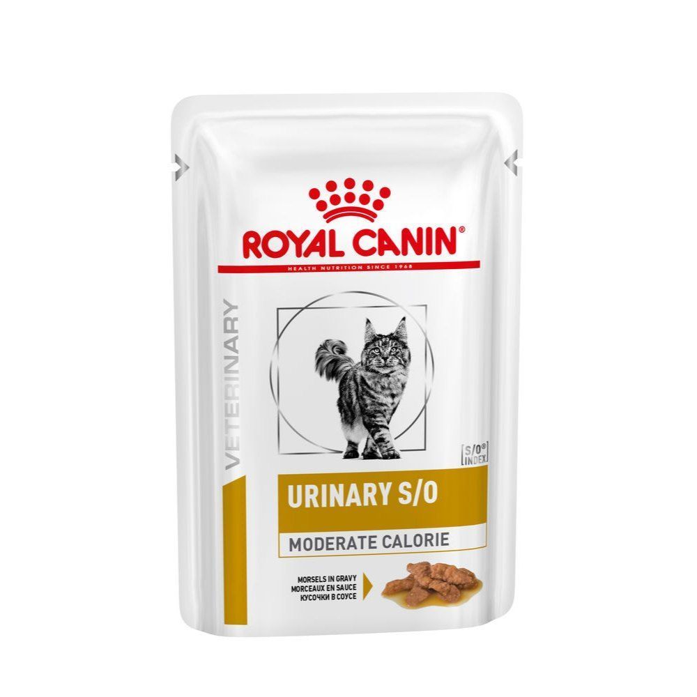 Вологий корм для котів Royal Canin Urinary S/O Moderate Calorie 85 г Вологий корм для котів Royal Canin Urinary S/O Moderate Calorie 85 г