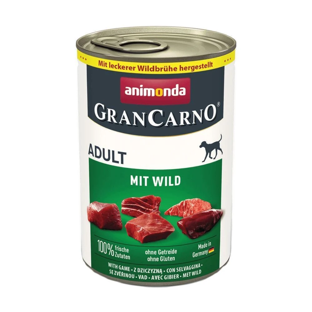 Влажный корм для собак Animonda GranCarno Adult 400 г - дичь Влажный корм для собак Animonda GranCarno Adult 400 г - дичь