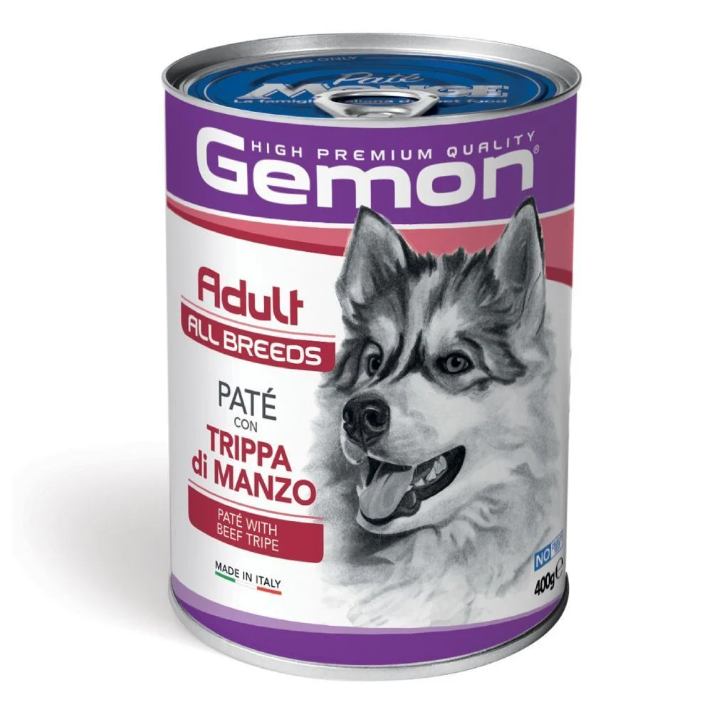 Вологий корм для собак Gemon All Breeds Adult 400 г - яловичий рубець Вологий корм для собак Gemon All Breeds Adult 400 г - яловичий рубець
