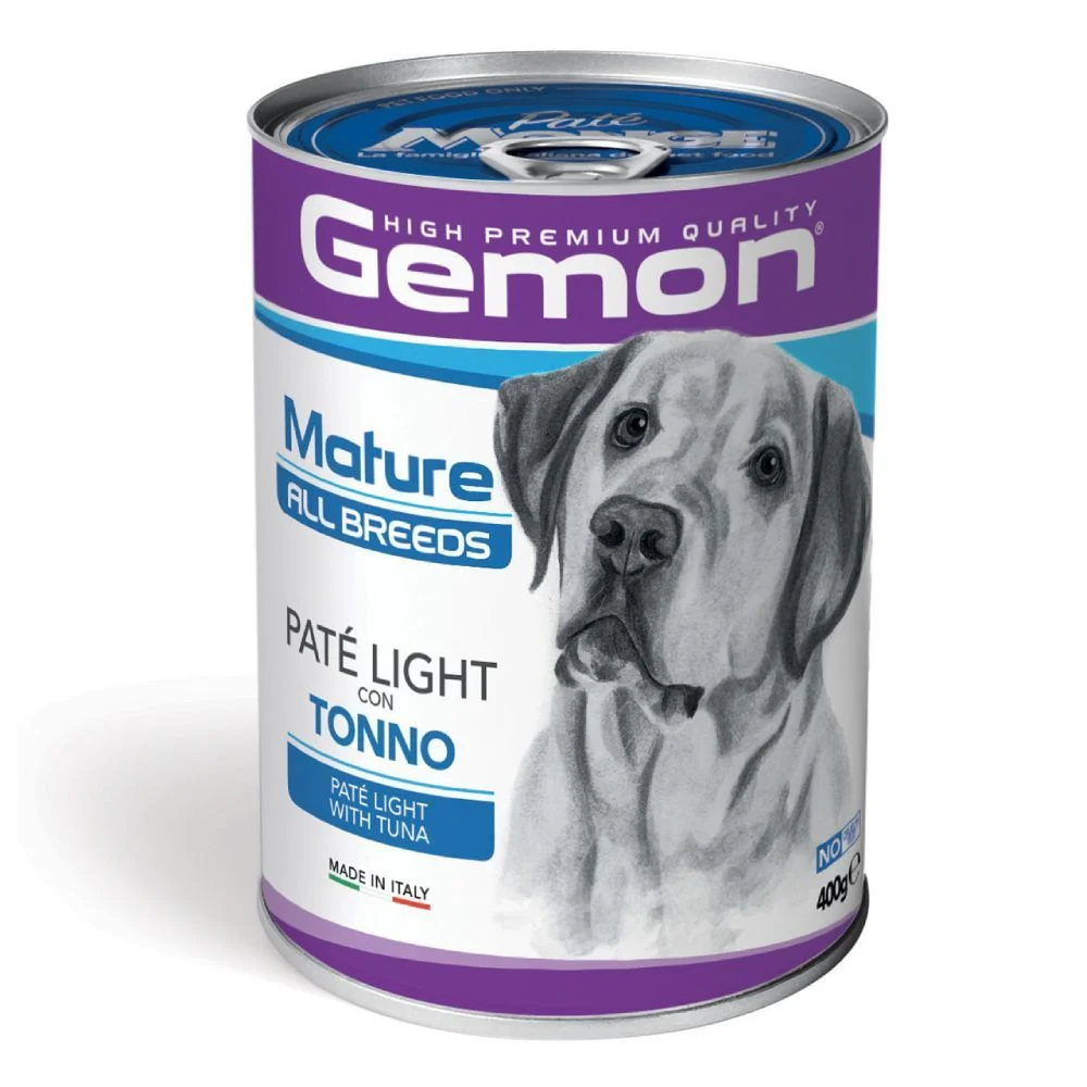 Вологий корм для собак Gemon Light All Breeds Adult 400 г - тунець Вологий корм для собак Gemon Light All Breeds Adult 400 г - тунець