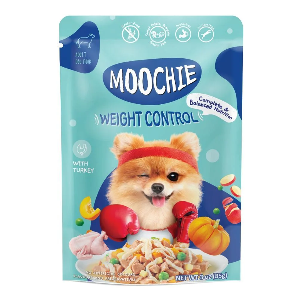 Влажный корм для собак Moochie Weight Control Adult 85 г — индейка Влажный корм для собак Moochie Weight Control Adult 85 г — индейка