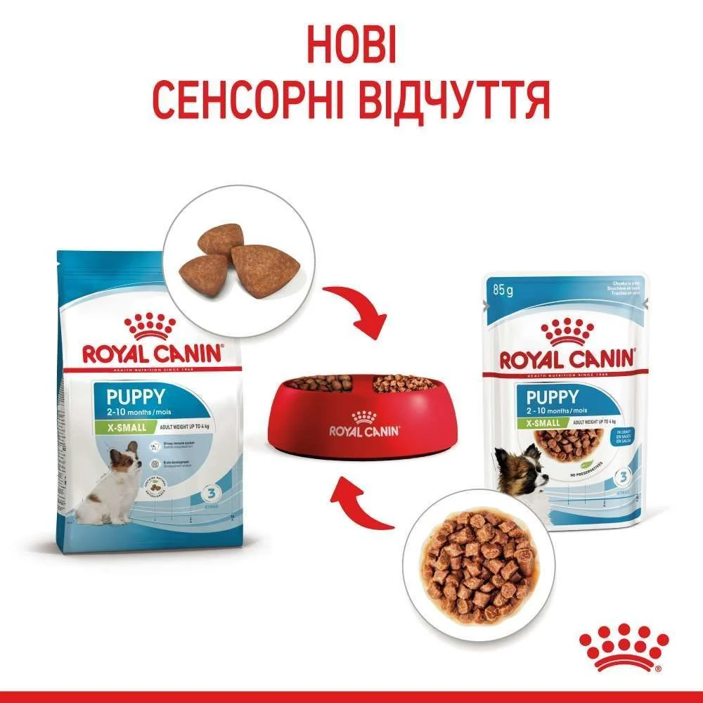 Вологий корм для цуценят Royal Canin X-Small Puppy 85 г