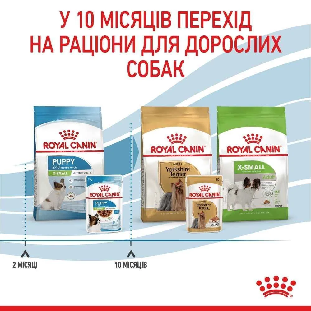 Вологий корм для цуценят Royal Canin X-Small Puppy 85 г