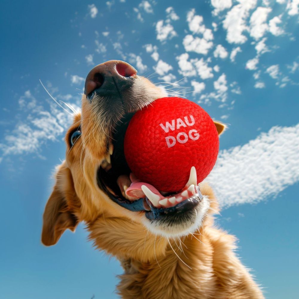 Waudog Ball іграшка для собак 7 см - червоний Waudog Ball іграшка для собак 7 см - червоний