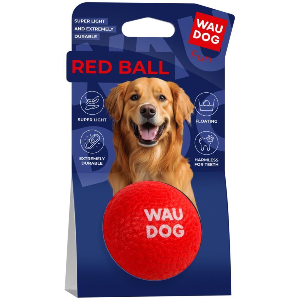 Waudog Ball іграшка для собак 7 см - червоний Waudog Ball іграшка для собак 7 см - червоний
