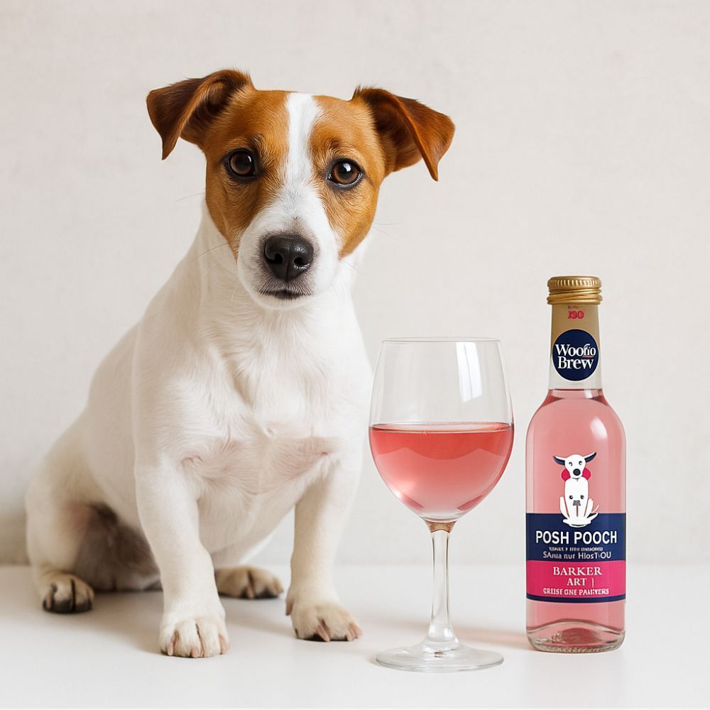 Корисна добавка вино для собак Woof & Brew Posh Pooch Wine 250 мл