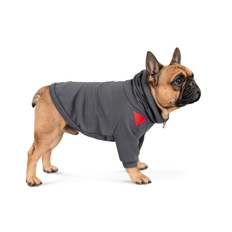 Худи для собак Pet Fashion «Snoodie» M (серый) Худи для собак Pet Fashion «Snoodie» M (серый)