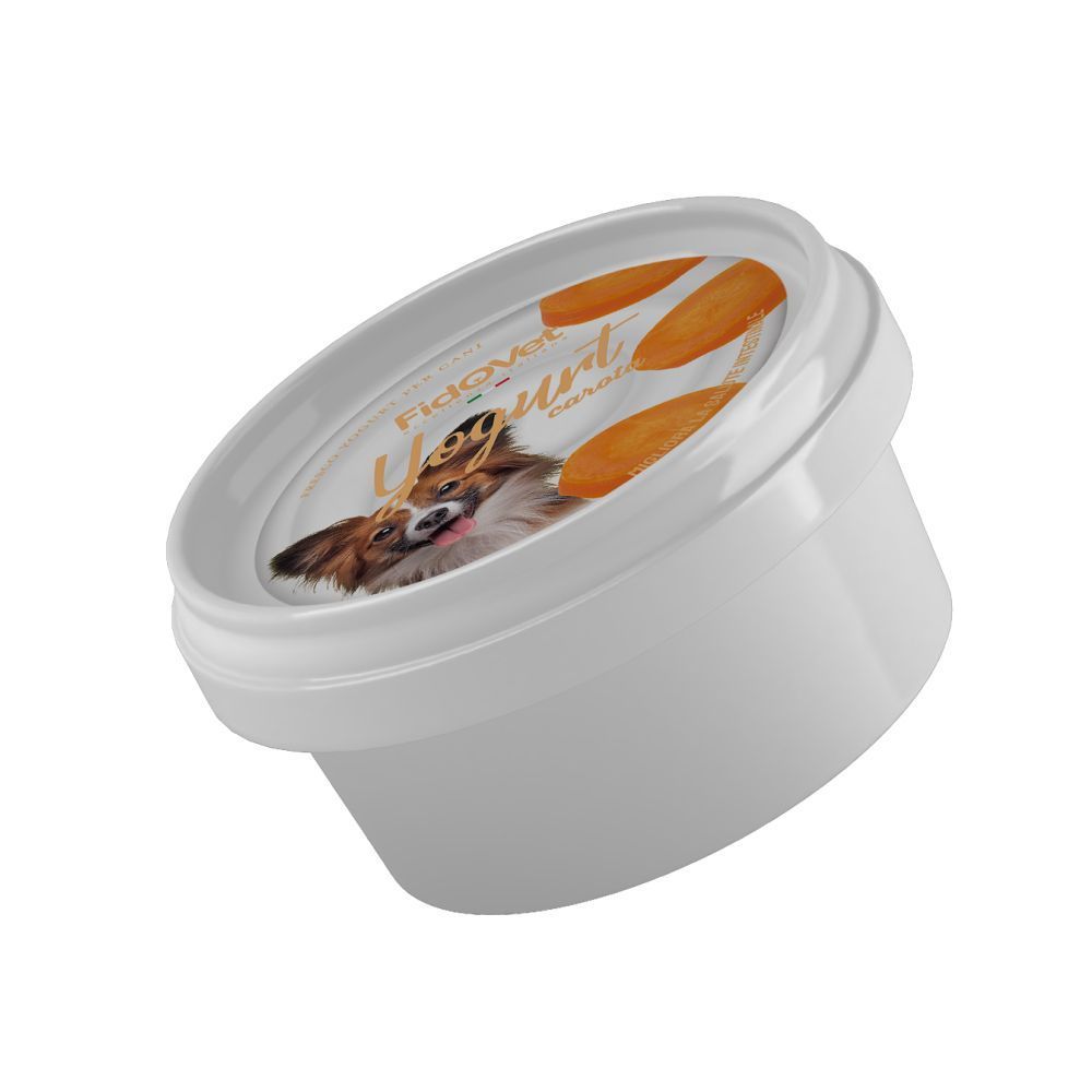 Йогурт для собак Fidovet 25 г - морква