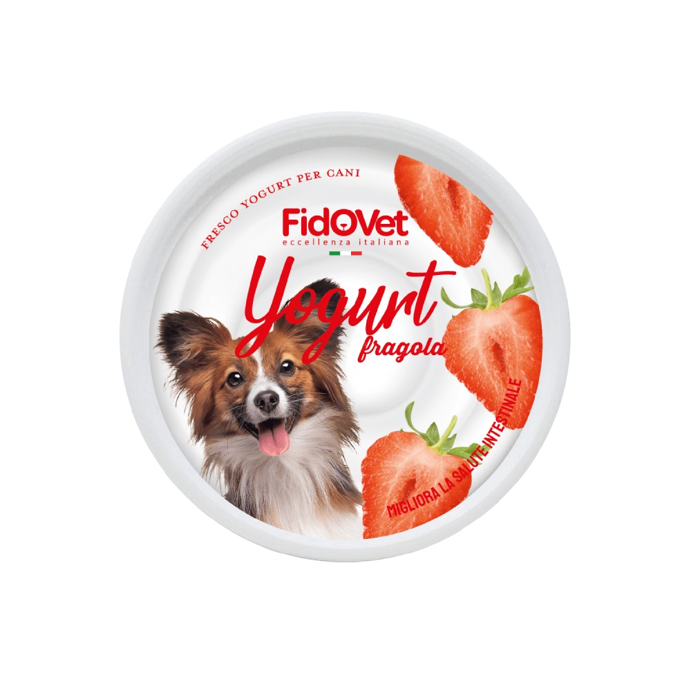 Йогурт Fidovet для собак 25 г - клубника Йогурт Fidovet для собак 25 г - клубника