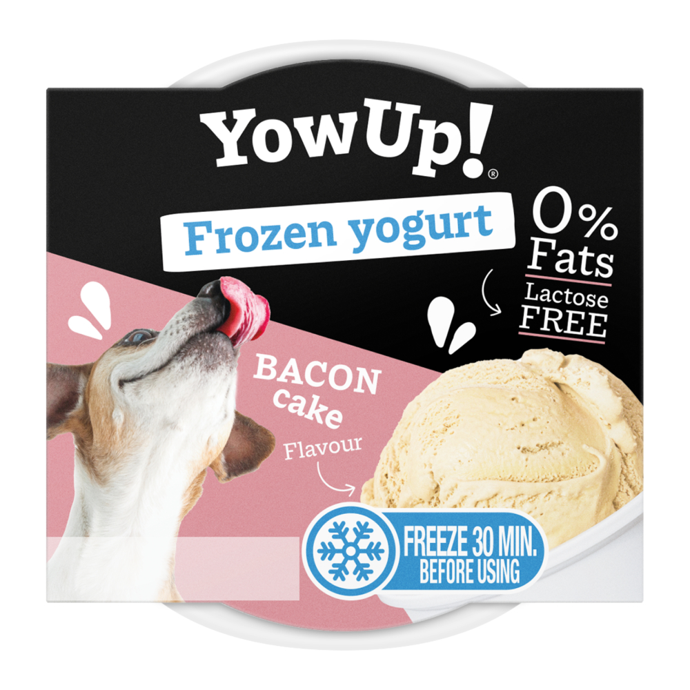 Йогурт для собак YowUp Frozen Yogurt Bacon Cake 110 г - торт з беконом Йогурт для собак YowUp Frozen Yogurt Bacon Cake 110 г - торт з беконом