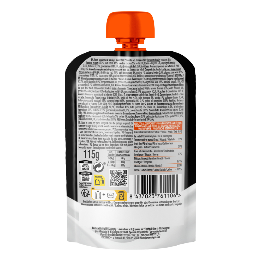 Йогурт для собак YowUp Yogurt Articular Dog 115 г - курка, колаген та хондропротектори Йогурт для собак YowUp Yogurt Articular Dog 115 г - курка, колаген та хондропротектори