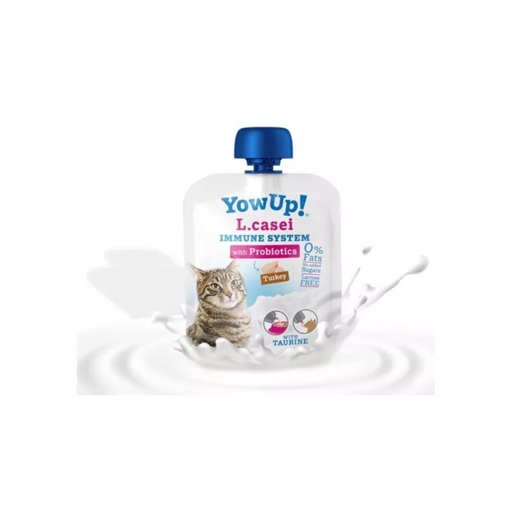 Йогурт для котів YowUp Yogurt L.Casei Turkey 85 г - індичка та пробіотики Йогурт для котів YowUp Yogurt L.Casei Turkey 85 г - індичка та пробіотики