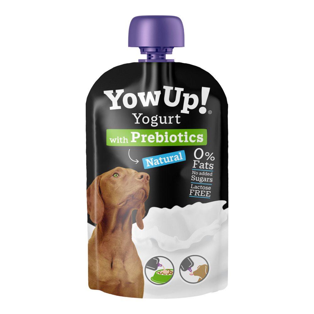 Йогурт для собак YowUp Yogurt Prebiotics Natural 115 г - пребіотики Йогурт для собак YowUp Yogurt Prebiotics Natural 115 г - пребіотики