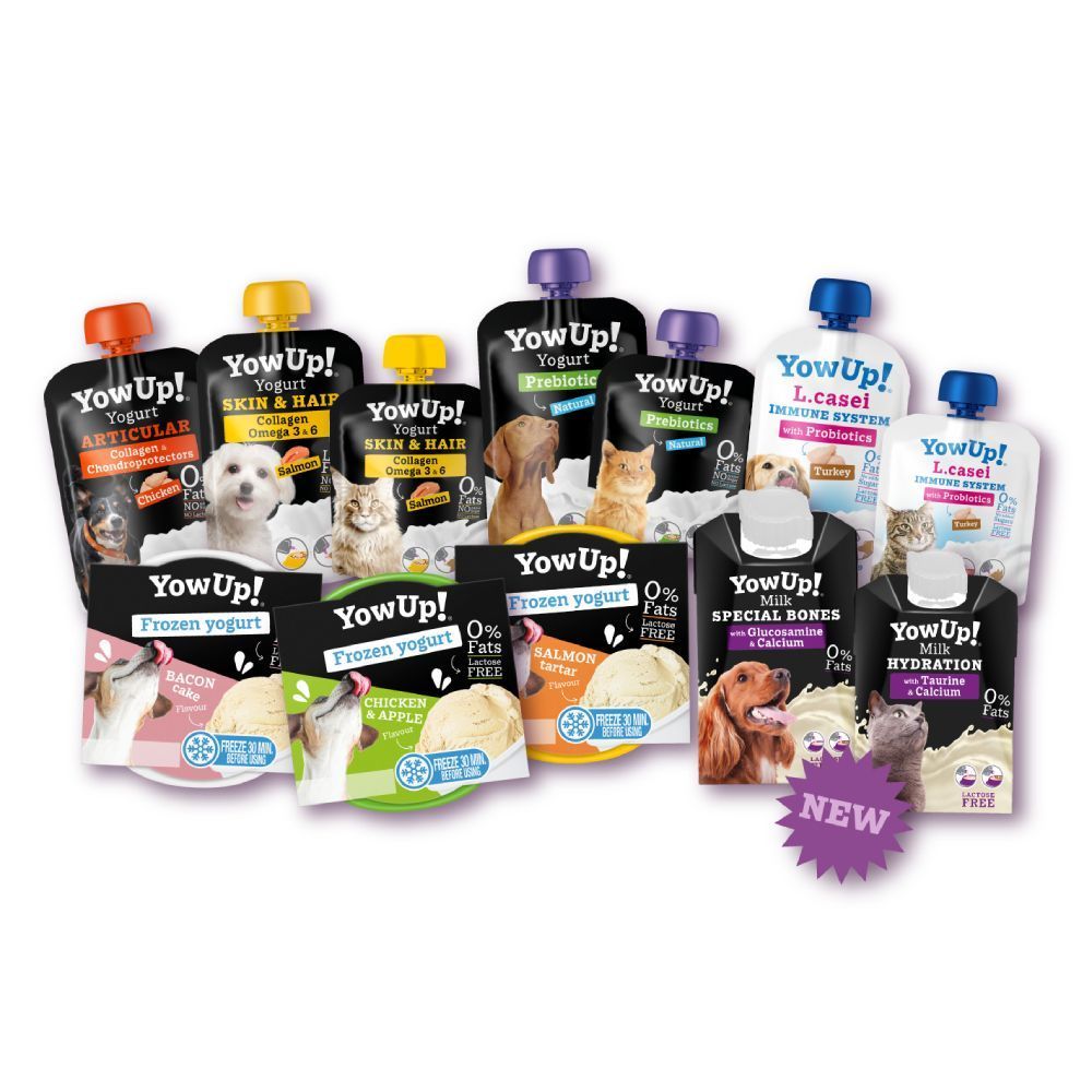 Йогурт для котів YowUp Yogurt Skin and Hair Cat 85 г - лосось, куркума та колаген Йогурт для котів YowUp Yogurt Skin and Hair Cat 85 г - лосось, куркума та колаген