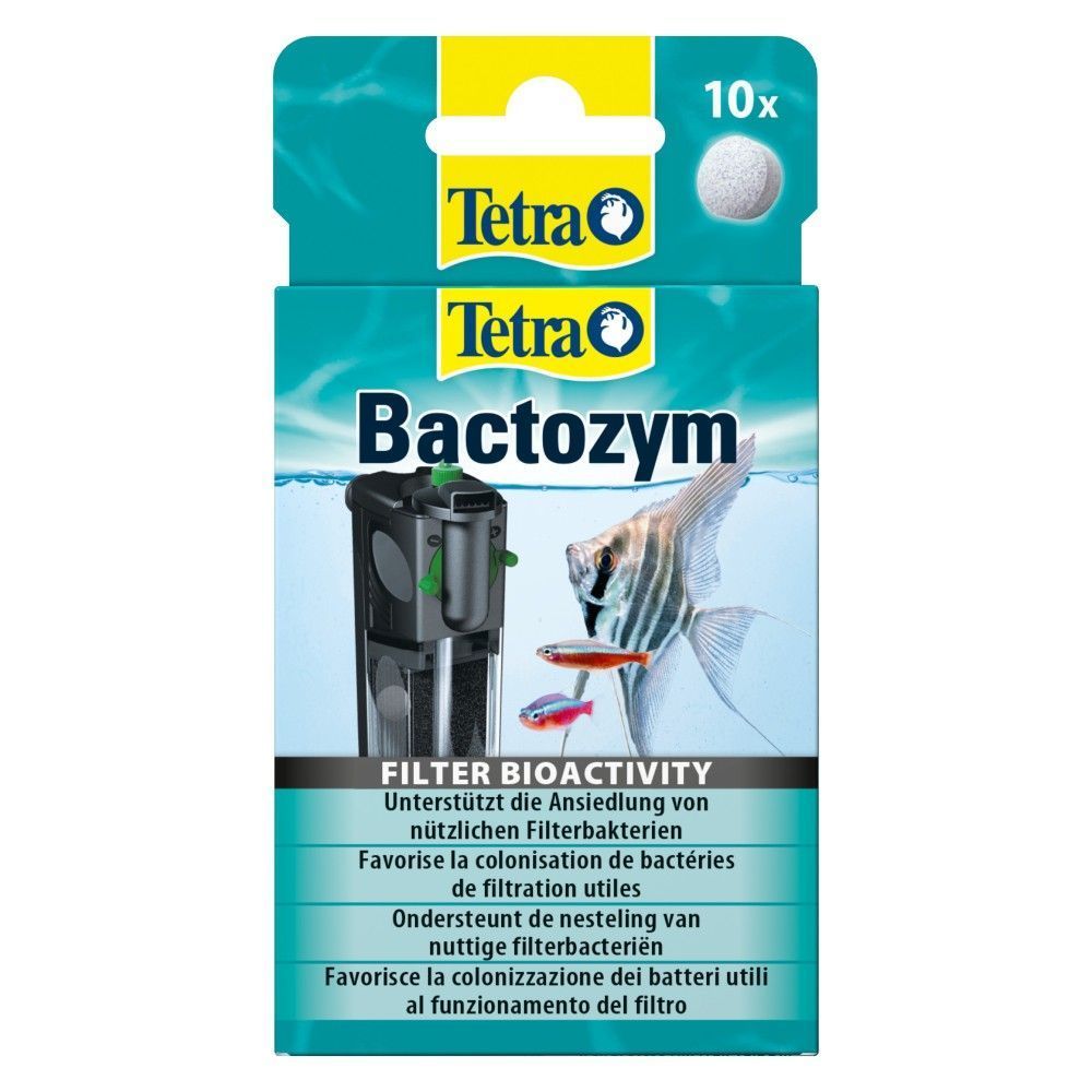 Tetra Bactozym засіб для стабілізації біологічної рівноваги в акваріумі 10 шт Tetra Bactozym засіб для стабілізації біологічної рівноваги в акваріумі 10 шт