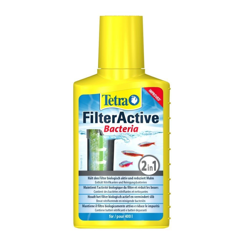 Засіб для стимуляції біологічної середовища Tetra FilterActive 100ml Засіб для стимуляції біологічної середовища Tetra FilterActive 100ml