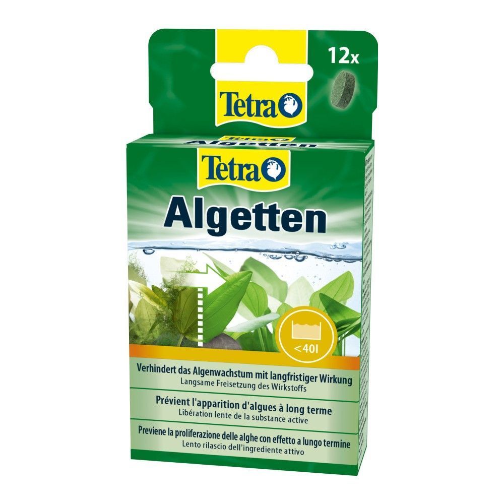 Засіб проти водоростей Tetra Algetten 12 таблеток Засіб проти водоростей Tetra Algetten 12 таблеток